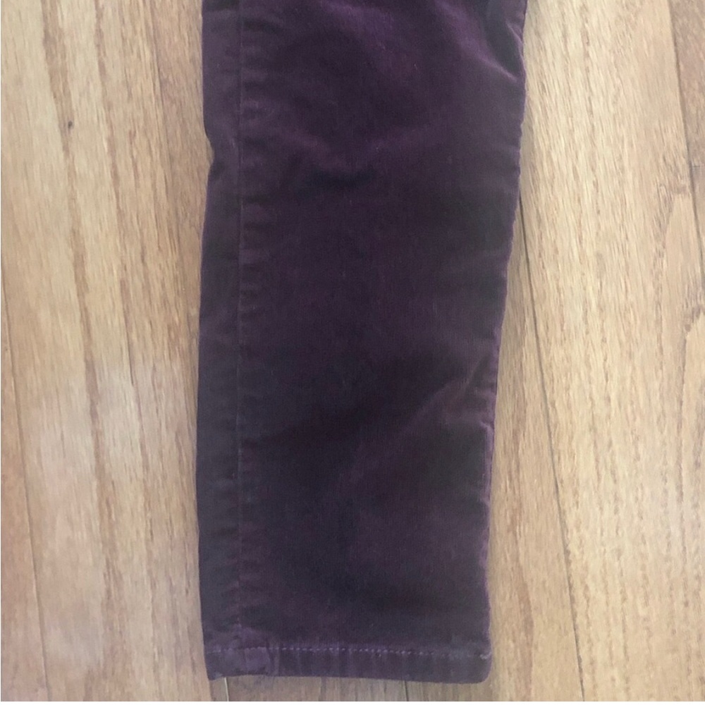NWOT CABI Burgundy Maroon Wine Vineyard Corduroy Size 4 Skinny Pants Fall Winter - Picture 5 of 10